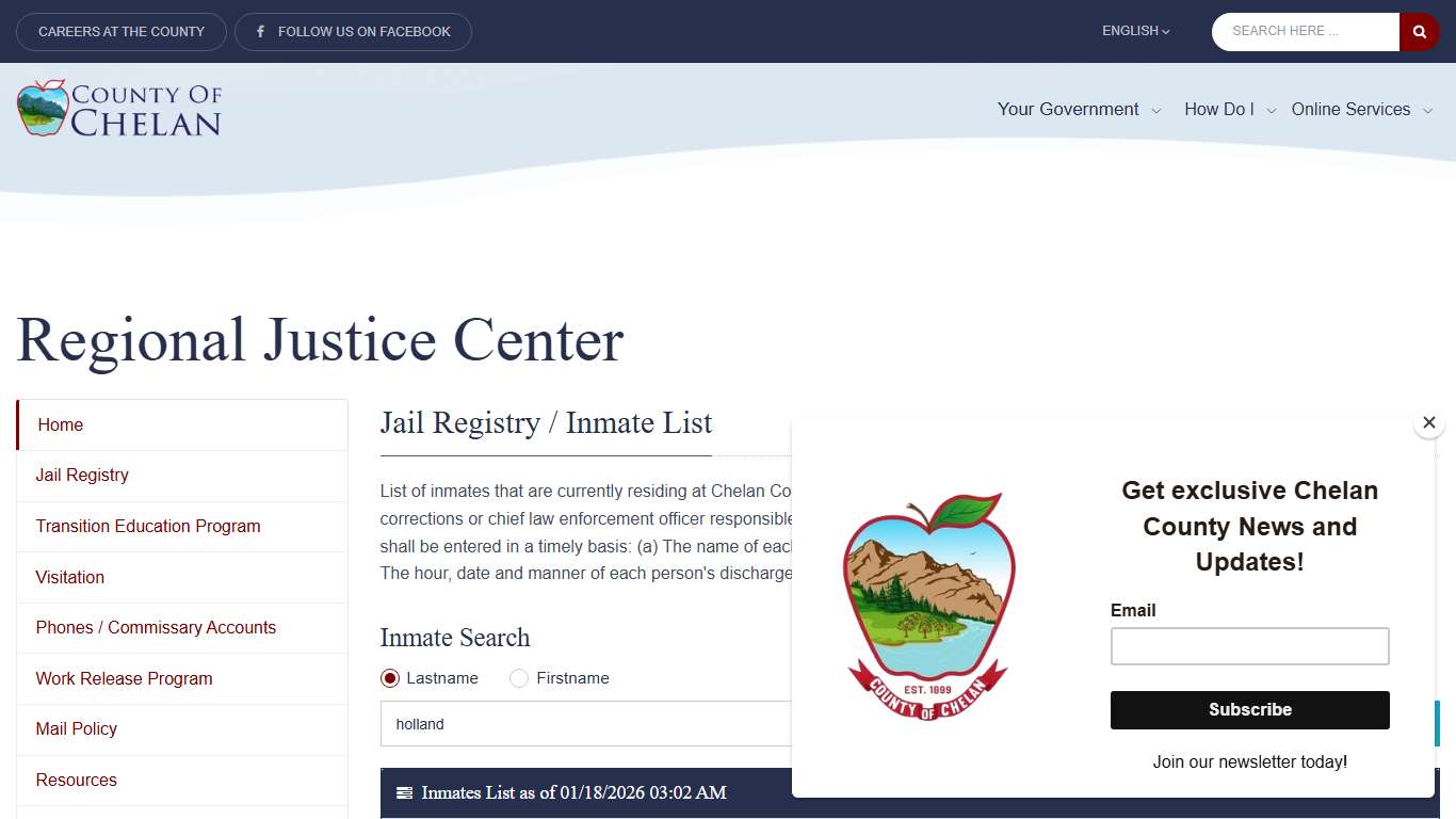 County of Chelan, Washington